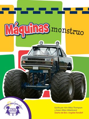 cover image of Máquinas monstruo